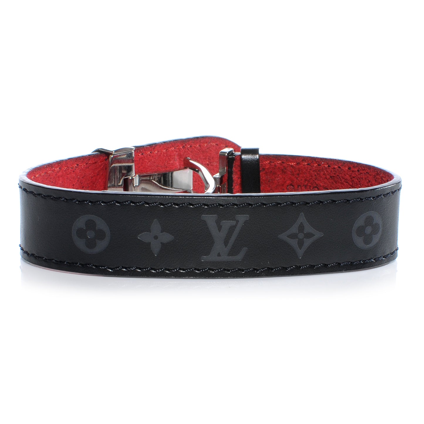 Mat Monogram Wish Bracelet Black
