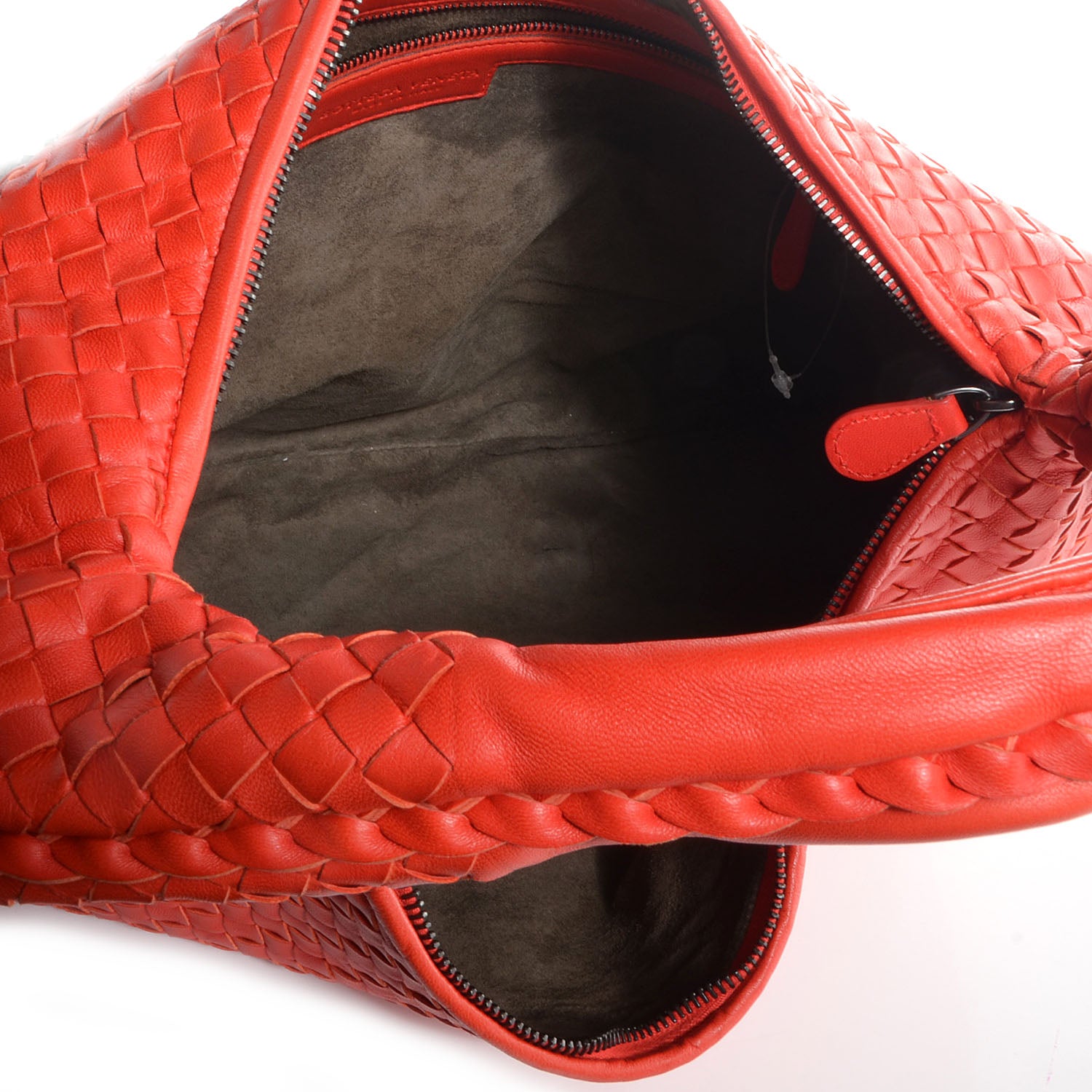 Bottega Veneta Nappa Intrecciato Large Veneta Hobo Corniola 5 of 8