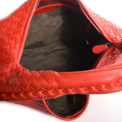 Bottega Veneta Nappa Intrecciato Large Veneta Hobo Corniola 5 of 8