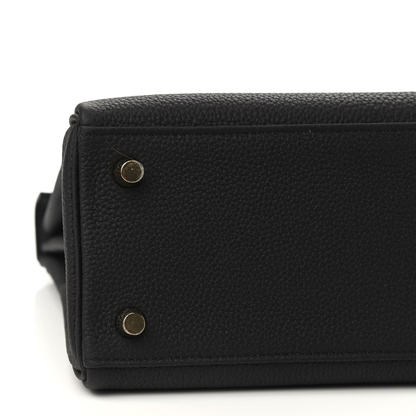 Togo Lizard Kelly Retourne Touch 25 Black