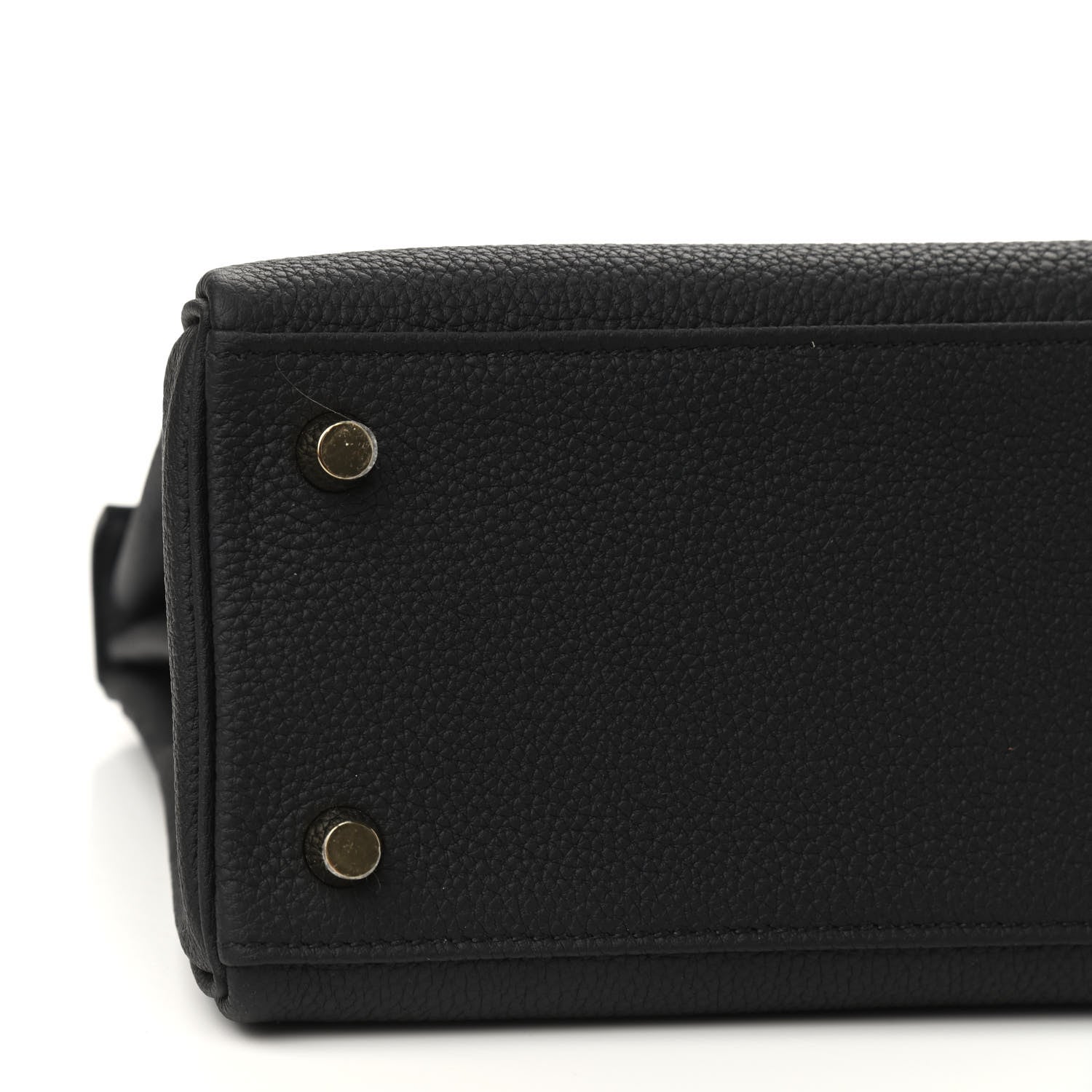 Hermes Togo Lizard Kelly Retourne Touch 25 Black 9 of 10