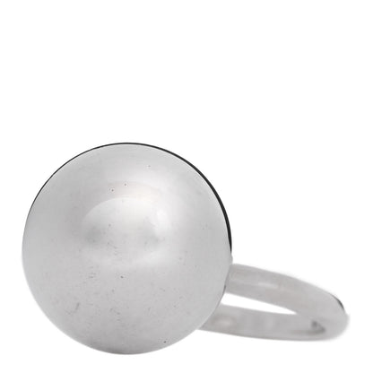 Tiffany Sterling Silver 15.75mm Hardwear Ball Ring 48 4.5 3 of 7