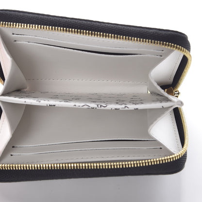 Louis Vuitton Catogram Zippy Coin Purse Black 5 of 8