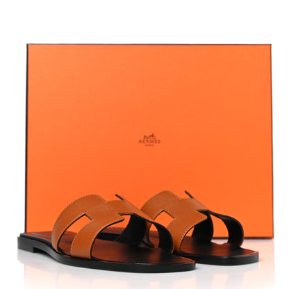 Hermes Epsom Oran Sandals 36.5 Naturel 9 of 9