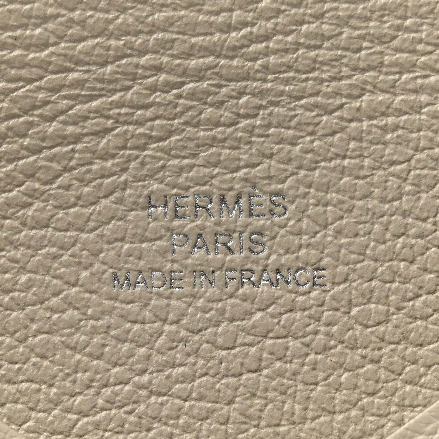 Hermes Evercolor Calvi Card Case Nata 6 of 7
