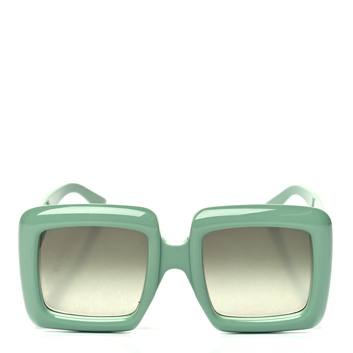 Gucci Oversized Square GG0783S Sunglasses Green 2 of 7