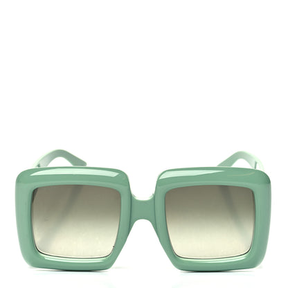 Gucci Oversized Square GG0783S Sunglasses Green 2 of 7