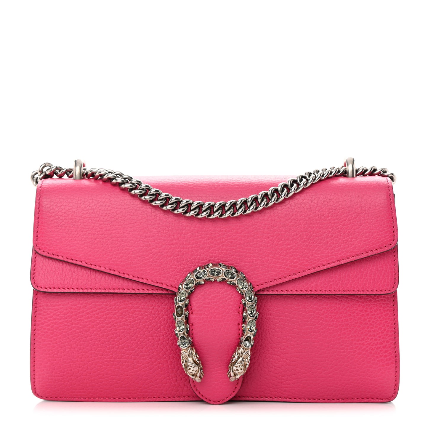 Dollar Calfskin Small Dionysus Shoulder Bag Box Pink