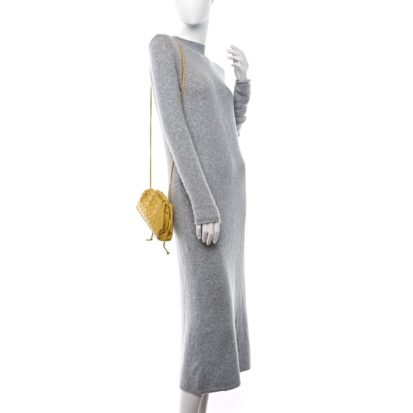 Nappa Intrecciato The Mini Pouch Buttercup