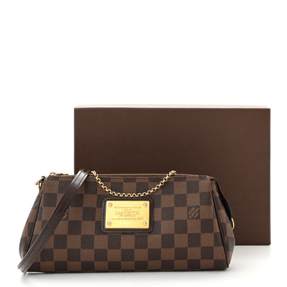 Louis Vuitton Damier Ebene Eva Clutch 12 of 12