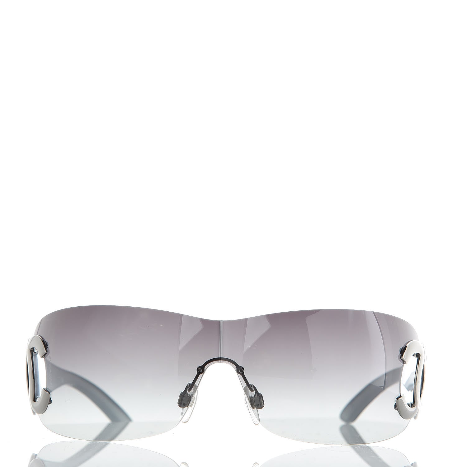 Chanel Frameless CC Logo Sunglasses 4125 Black 3 of 7