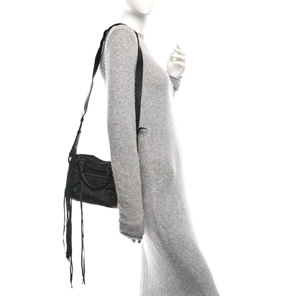 Balenciaga Nylon Agneau Classic Hardware Mini City Black 2 of 11