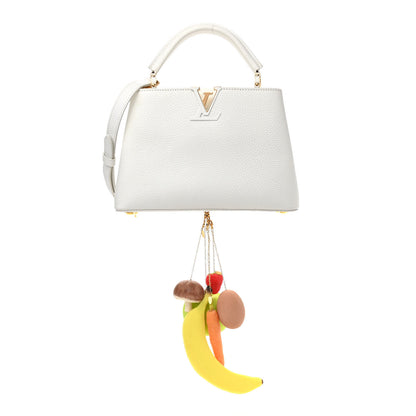 Louis Vuitton X UF Taurillon Artycapucines BB White 1 of 14
