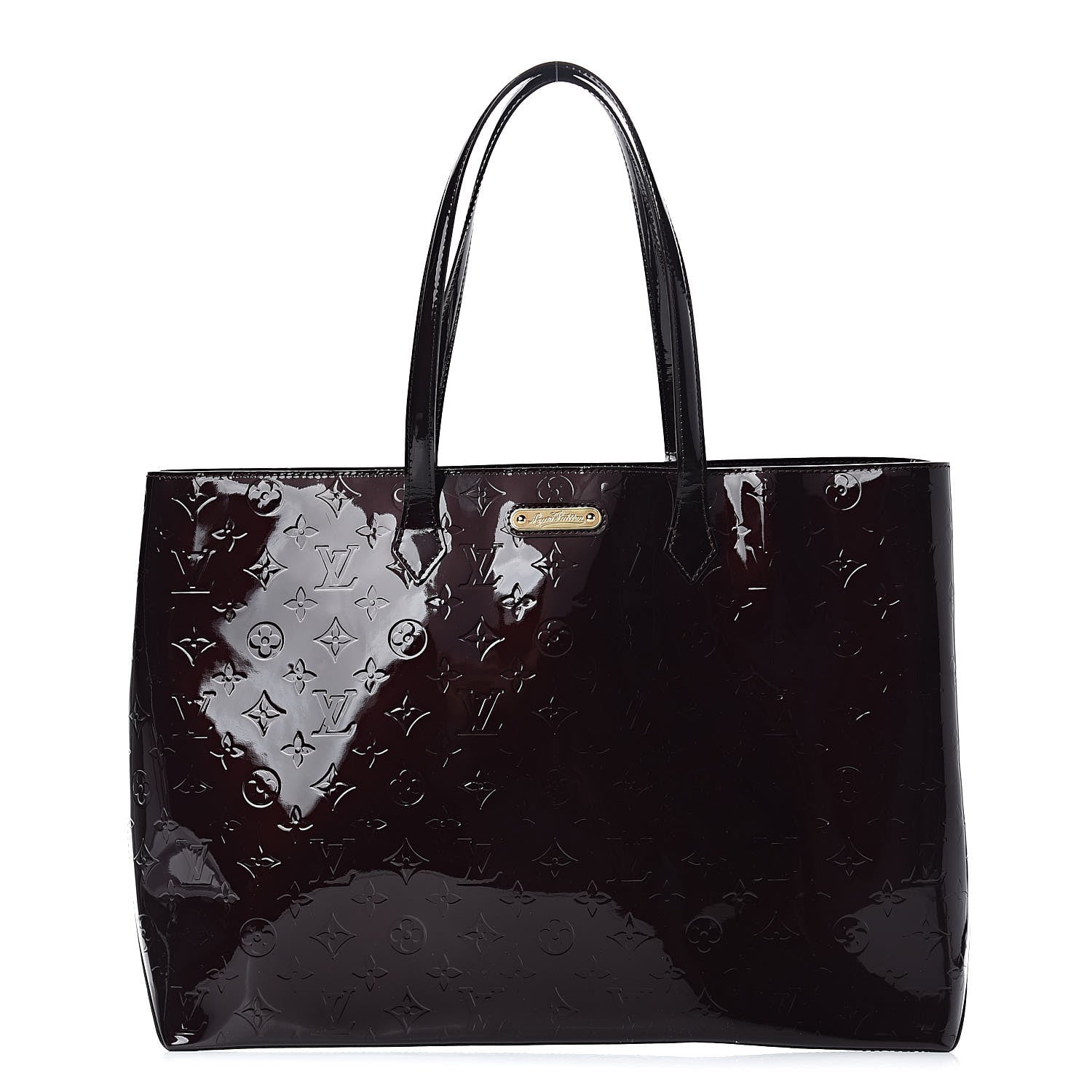 Louis Vuitton Vernis Wilshire GM Amarante 1 of 10