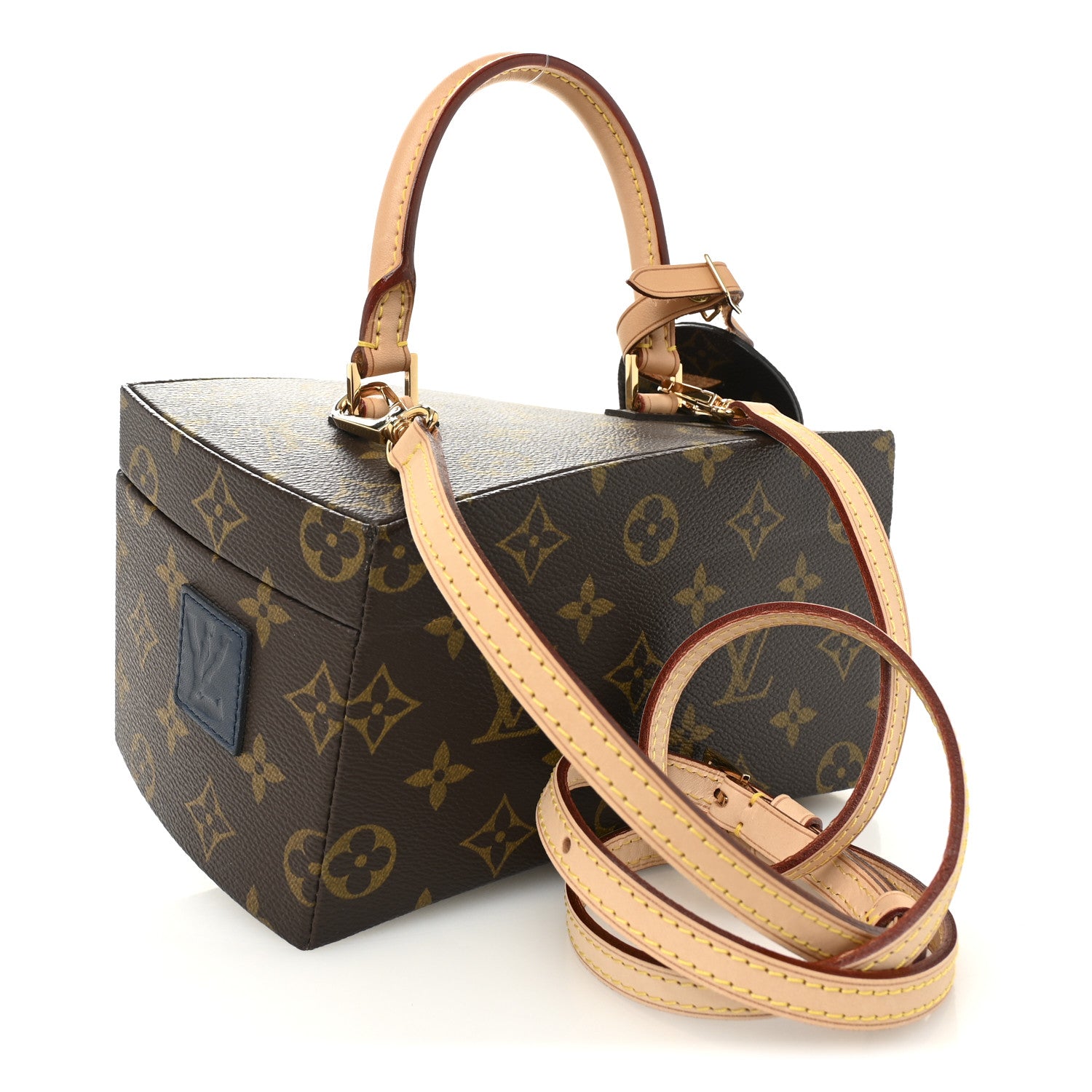 Louis Vuitton Monogram Iconoclasts Frank Gehry Twisted Box Bag 4 of 10
