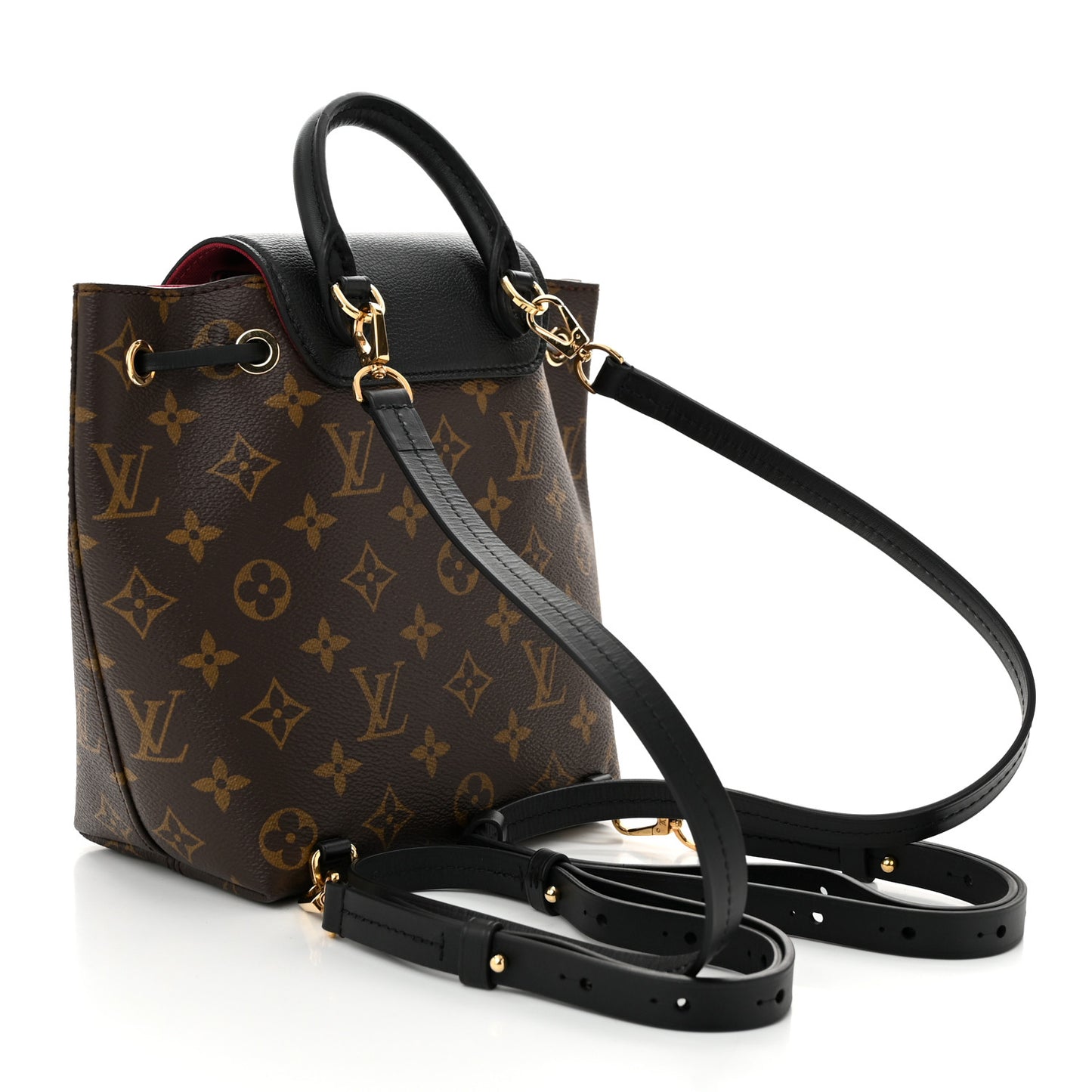 Monogram BB Montsouris NM Backpack Black