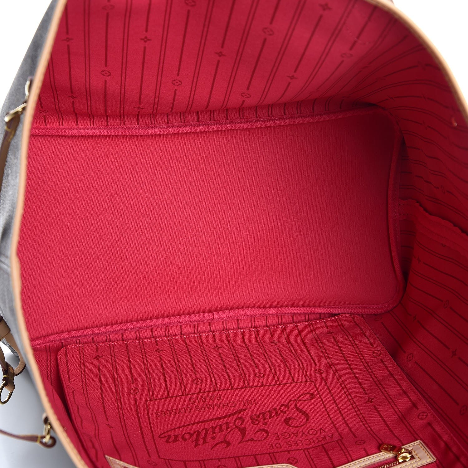Louis Vuitton Monogram My LV Heritage Neverfull GM Fuchsia White 5 of 8
