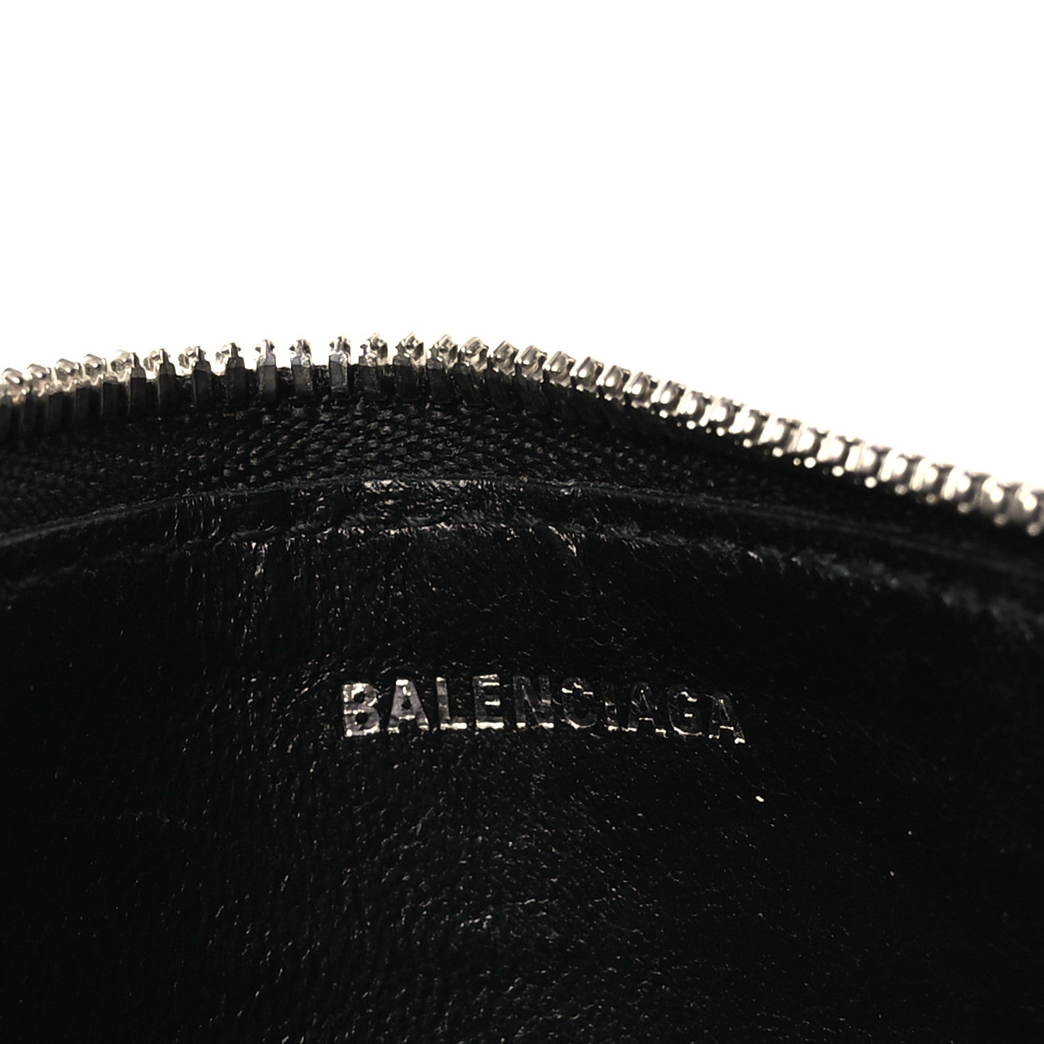 Balenciaga Agneau Le Cagole Coin Card Holder Black 6 of 8