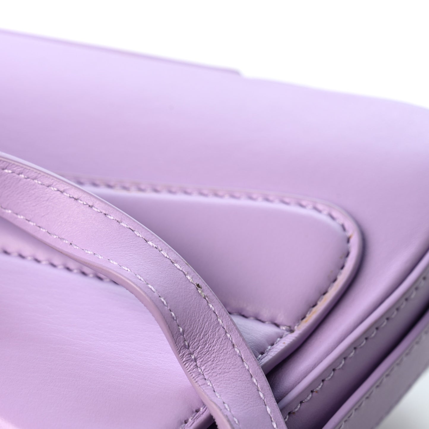 Smooth Calfskin Small Lindsay Shoulder Bag Lilac