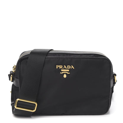 Prada Tessuto Nylon Crossbody Black 1 of 9