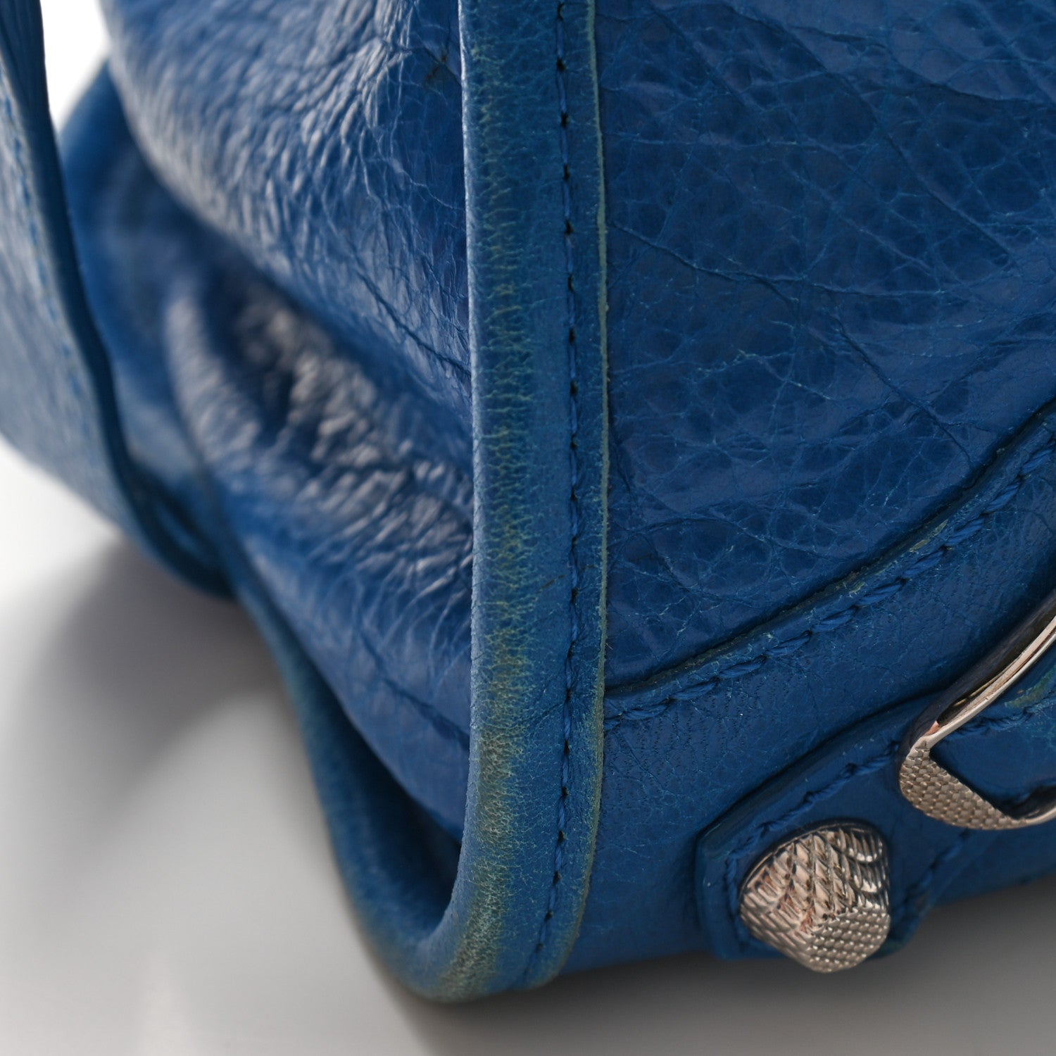 Balenciaga Agneau Giant 12 Silver Hardware City Bleu Lazuli 13 of 21
