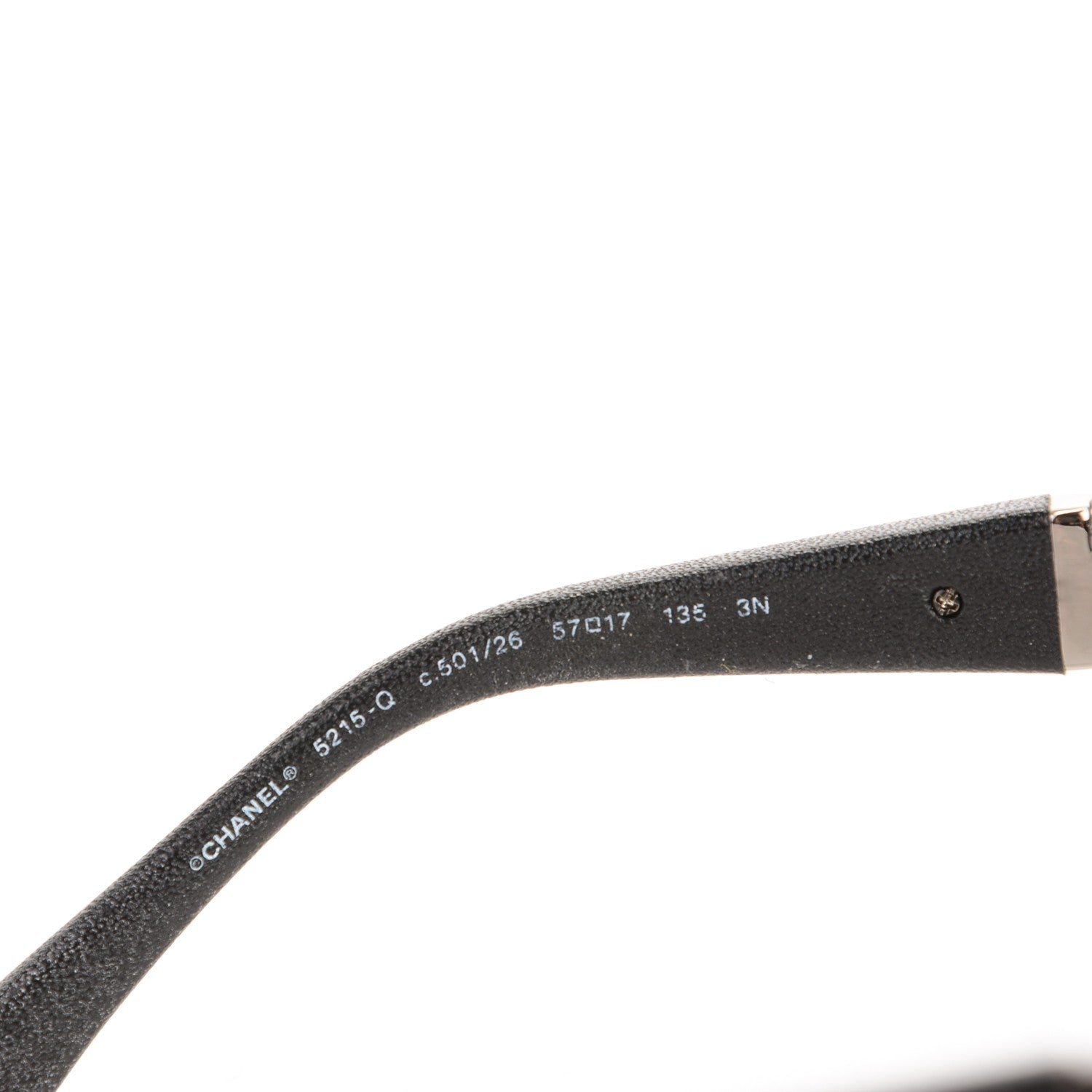 Chanel CC Chain Sunglasses 5215Q Black 4 of 4