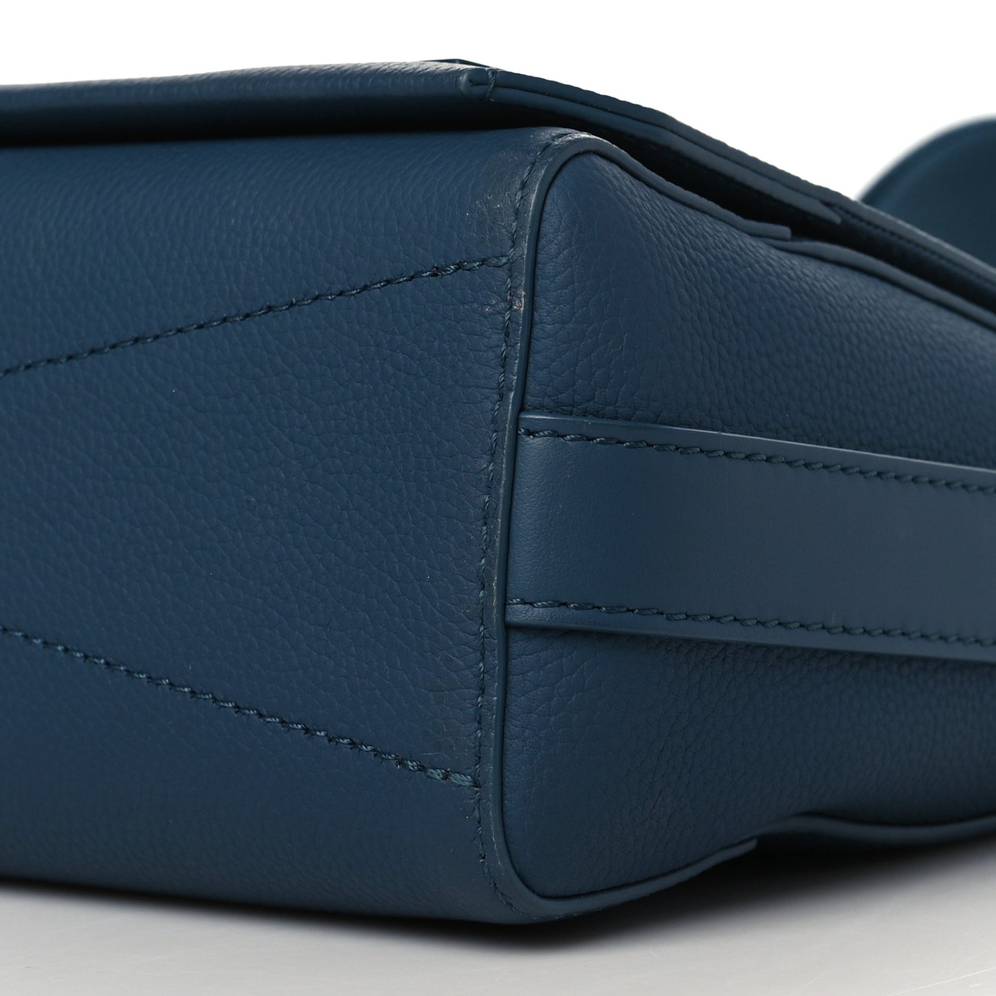 Calfskin Aerogram Takeoff Messenger Blue