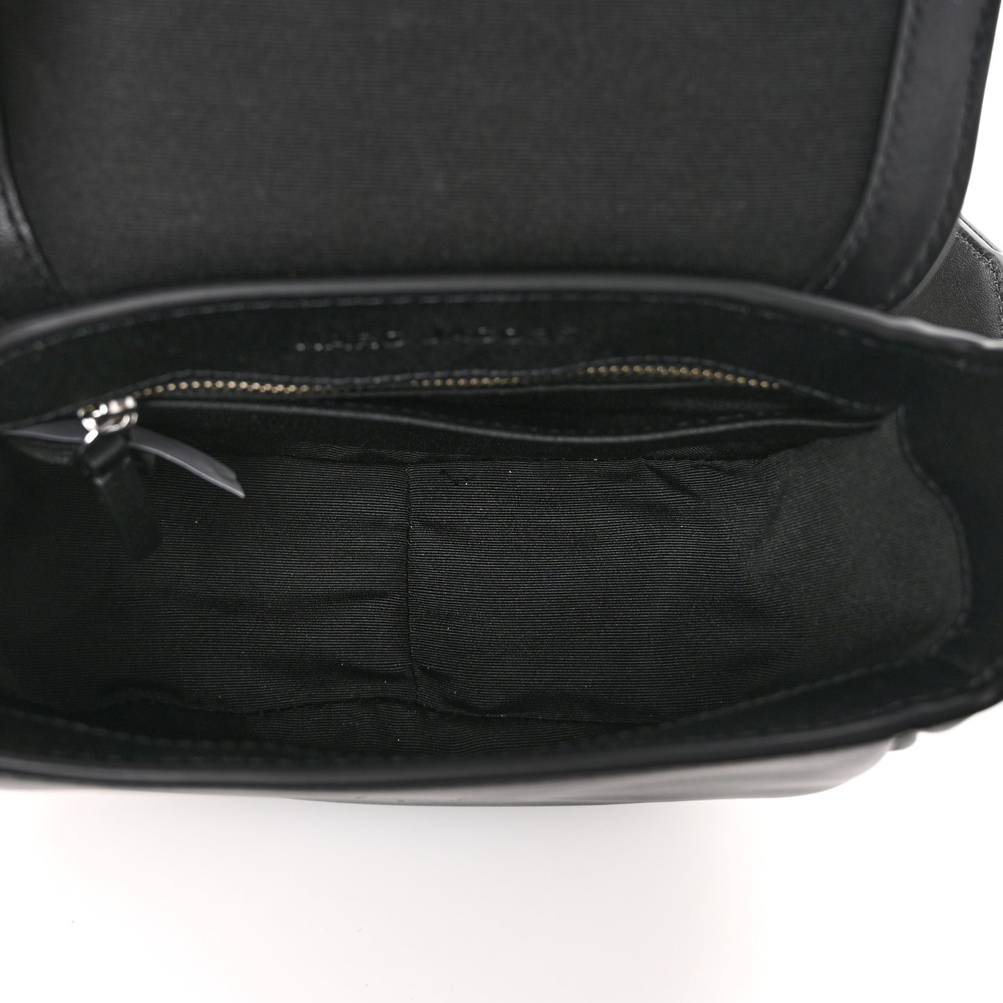 Calfskin Small The Covered J Marc Saddle Bag Black