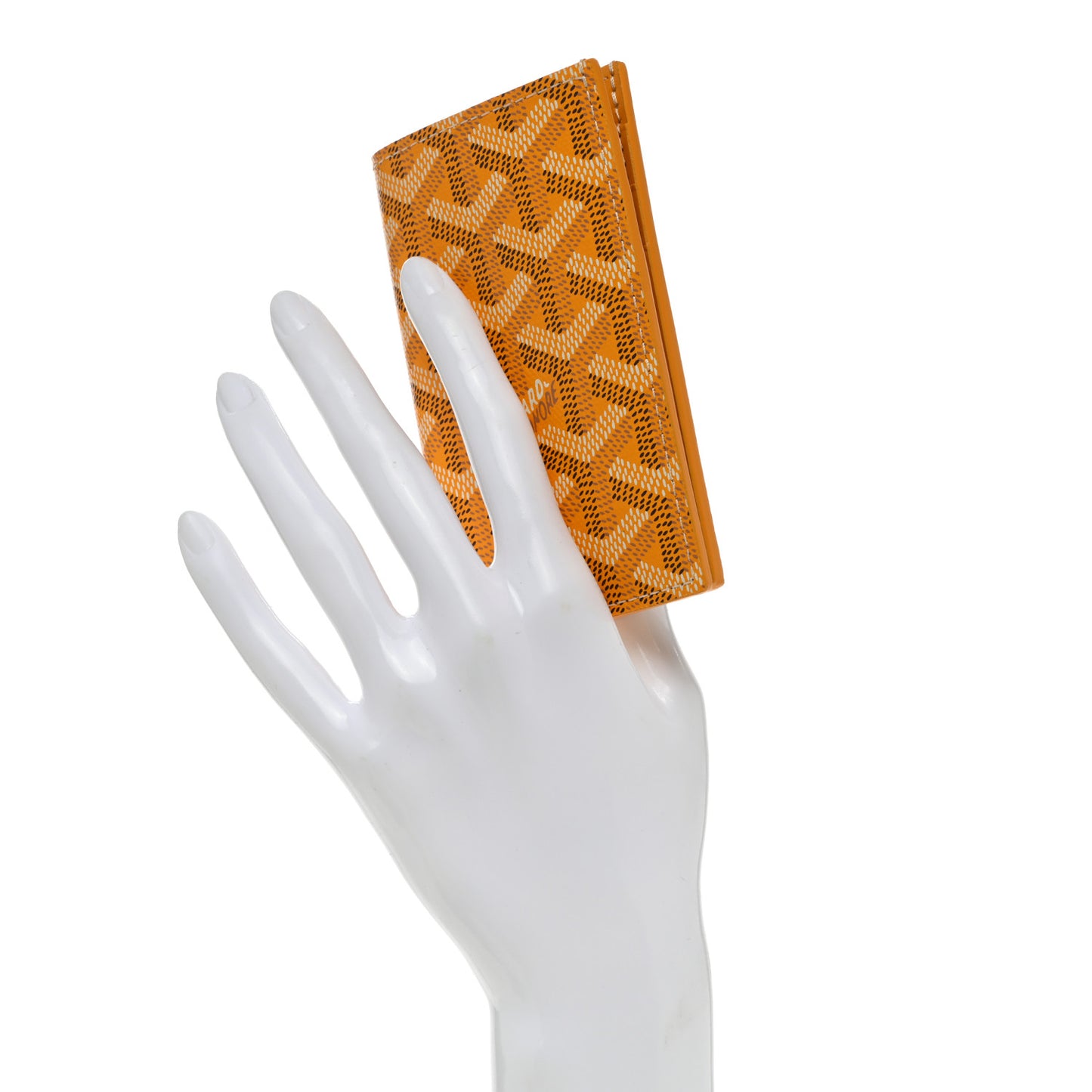Goyardine Saint Pierre Card Holder Yellow
