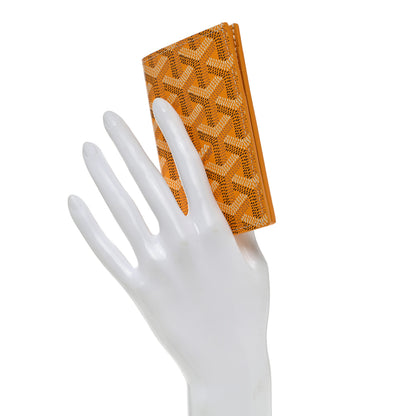 Goyard Goyardine Saint Pierre Card Holder Yellow 2 of 7