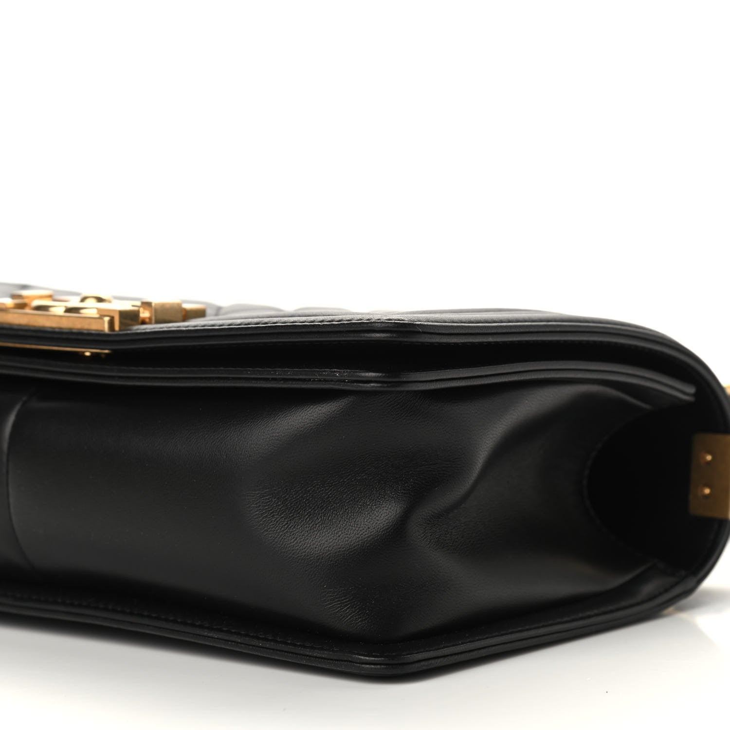 Chanel Lambskin Quilted Medium Boy Flap Black 8 of 8