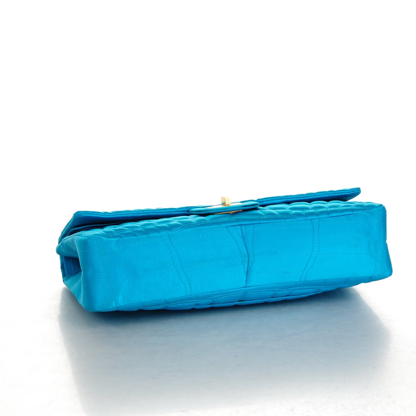 Satin Coco's Croc 2.55 Reissue 227 Flap Turquoise