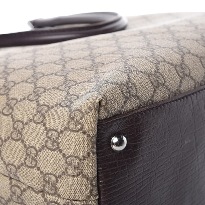 Gucci GG Plus Monogram Small Vertical Tote Dark Brown 12 of 16