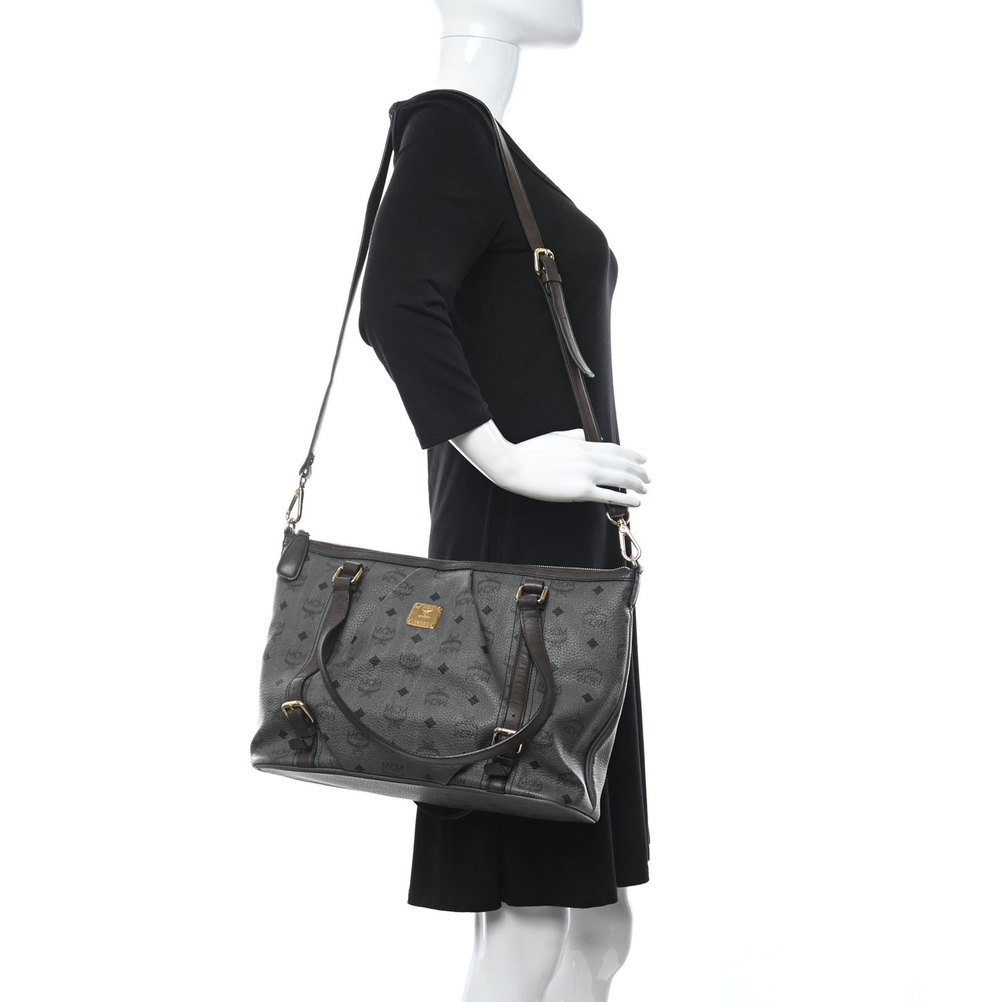 Visetos Medium Essentials Shopper Tote Phantom Grey