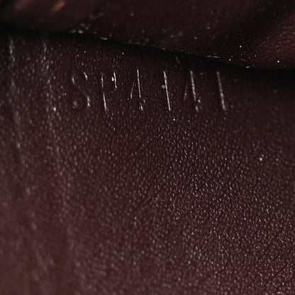 Louis Vuitton Vernis Rayures Zippy Wallet Amarante 7 of 7