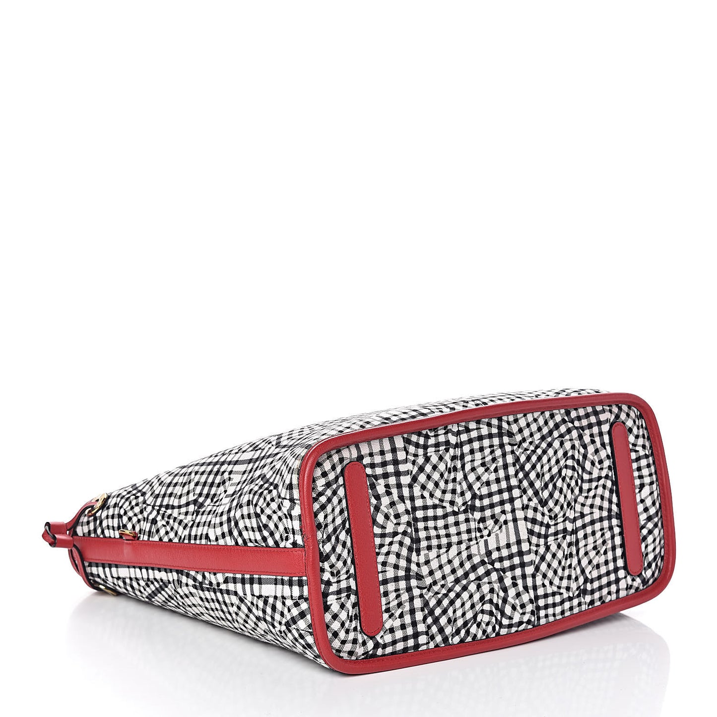 Visetos Medium Liz Reversible Shopper Tote Ruby Red