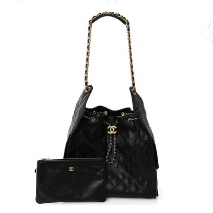 Chanel Caviar Quilted Medium Chanel 25 Handbag Black 3 of 12