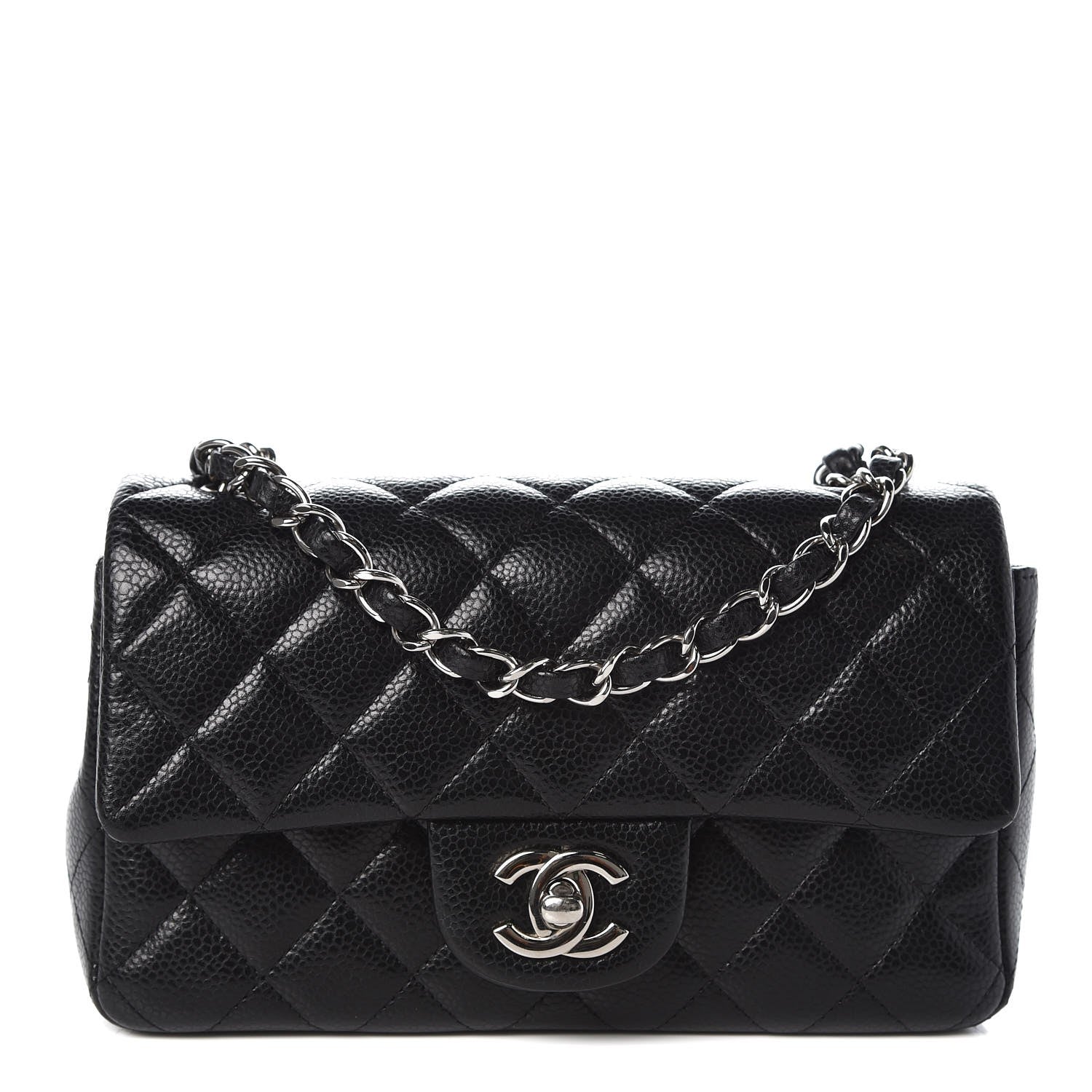 Chanel Caviar Quilted Mini Rectangular Flap Black 1 of 7