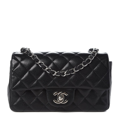 Chanel Caviar Quilted Mini Rectangular Flap Black 1 of 7