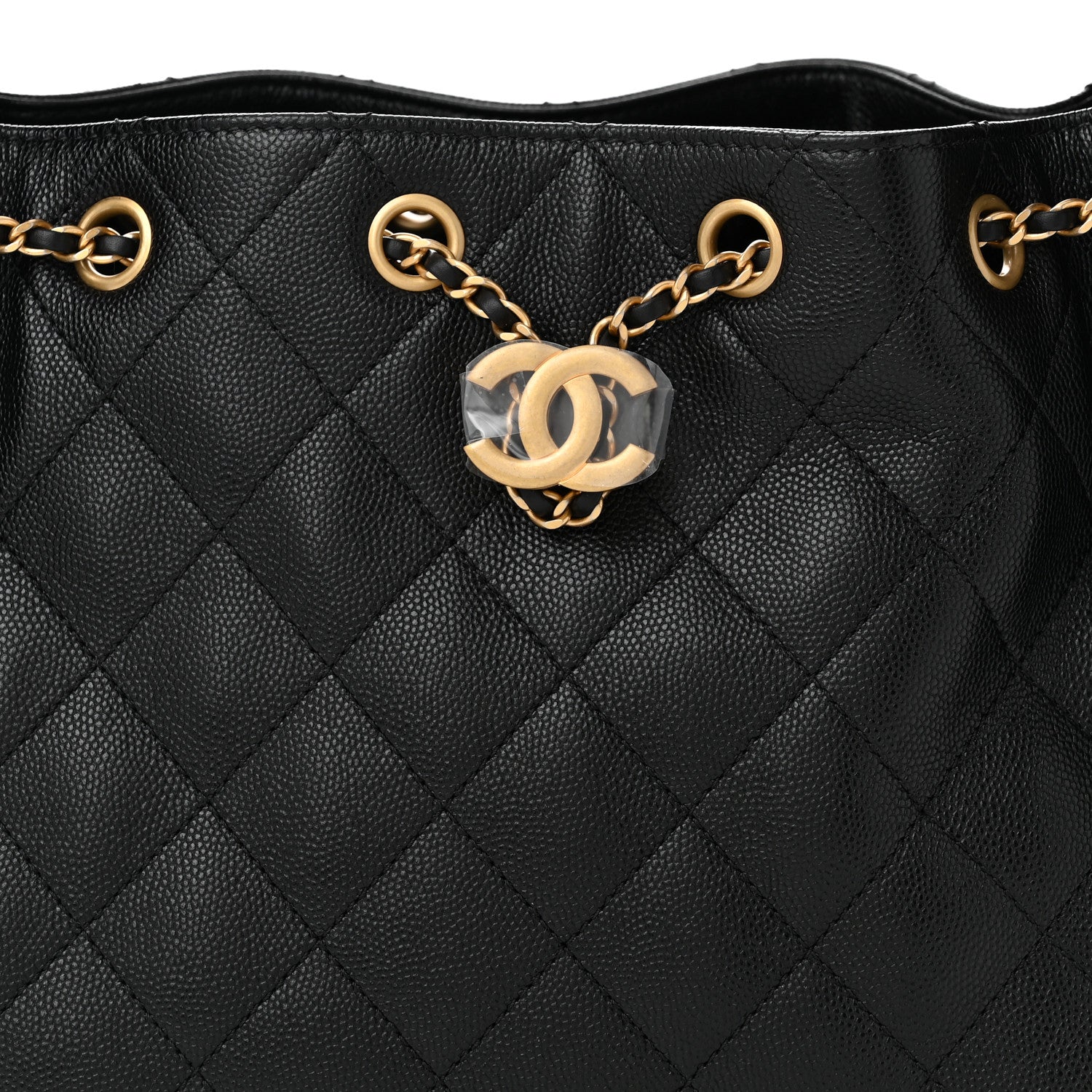 Chanel Caviar Quilted Small Chanel 25 Handbag Black 8 of 10