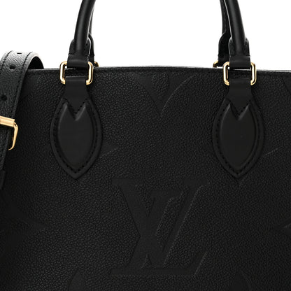 Louis Vuitton Empreinte Monogram Giant Onthego PM Black 7 of 11