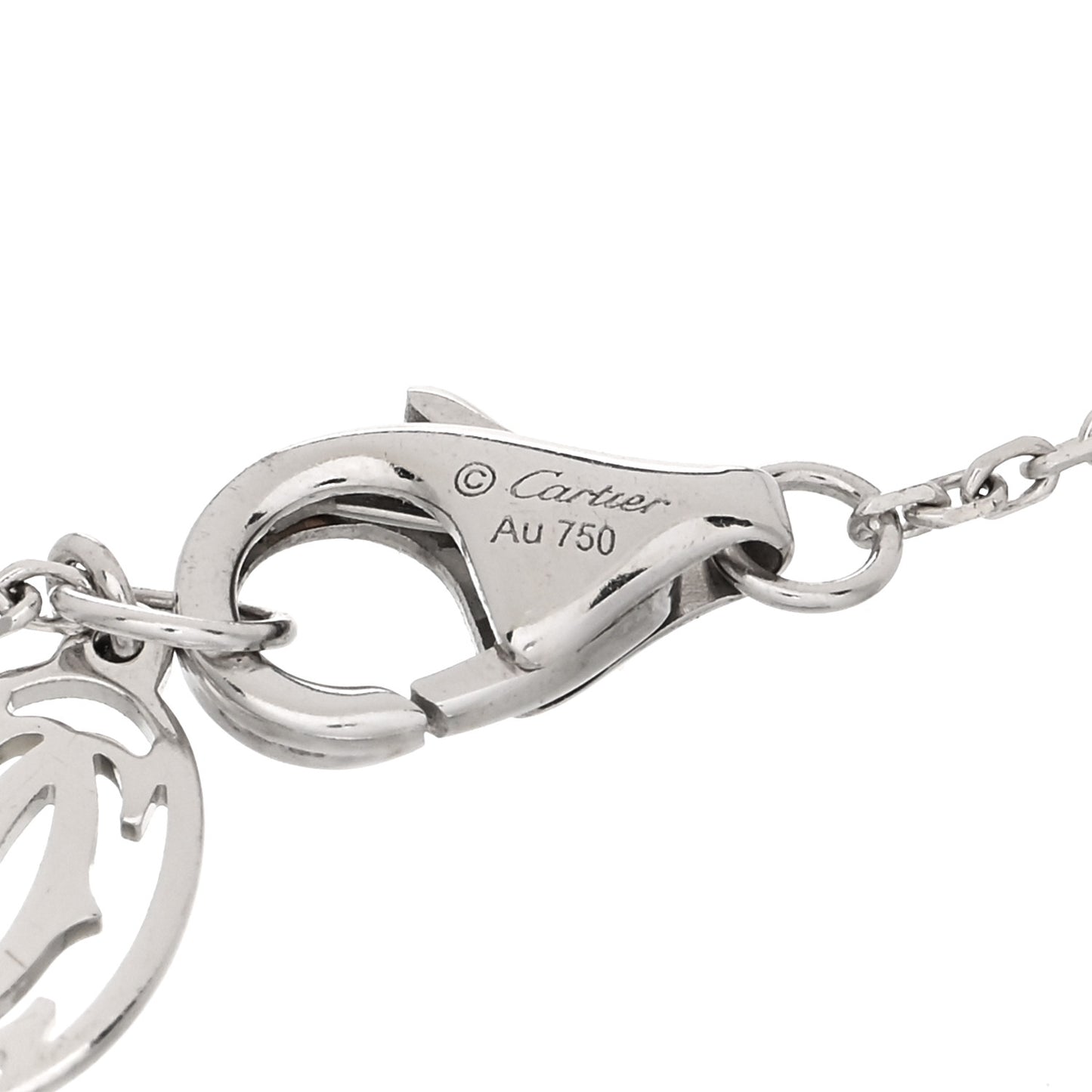 18K White Gold Diamond XS D'Amour Bracelet
