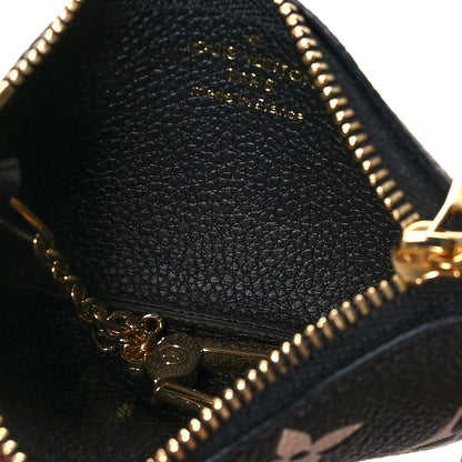 Louis Vuitton Empreinte Monogram Giant Key Pouch Black Beige 5 of 7