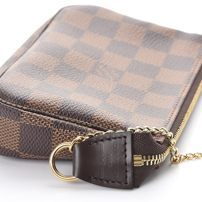 Louis Vuitton Damier Ebene Mini Pochette Accessories 6 of 8