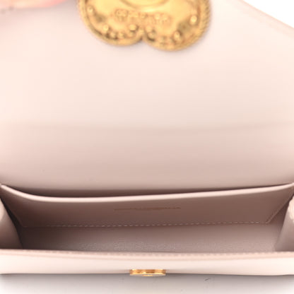 Dolce & Gabbana Agnello Vitello Devotion Belt Bag 85 34 Rosa Laminato 4 of 8