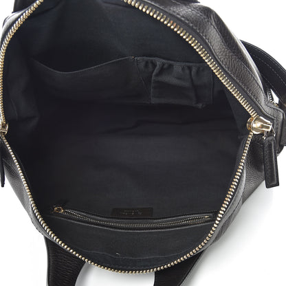 Givenchy Grained Calfskin Medium Zip Animation Nightingale Black 9 of 9