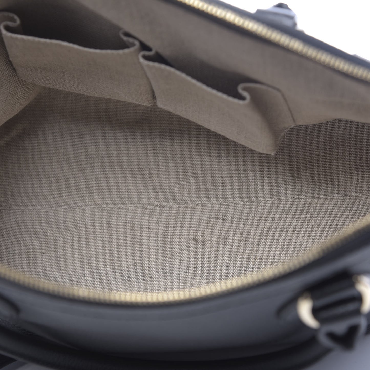 Dollar Calfskin GG Charm Dome Satchel Black