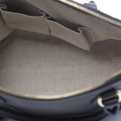 Gucci Dollar Calfskin GG Charm Dome Satchel Black 4 of 9