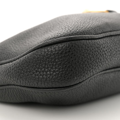 Miu Miu Vitello Daino Shoulder Bag Black 9 of 14