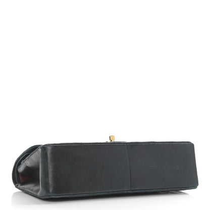 Chanel Lambskin Quilted Medium Double Flap Black 4 of 11